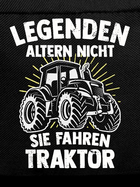Legends drive a farmer's tractor
