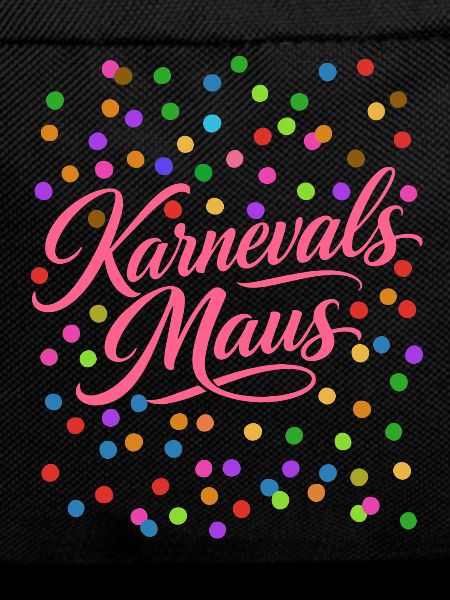 Karnevals Maus Konfetti Kostüm
