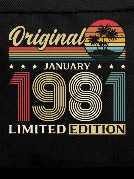 45th Birthday Original January 1981