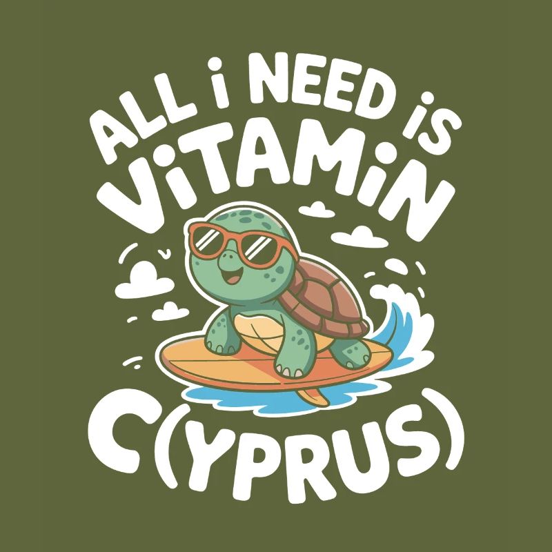 Chypre Tout ce dont j’ai besoin, c’est de vitamines Chypre Drapeau chypriote