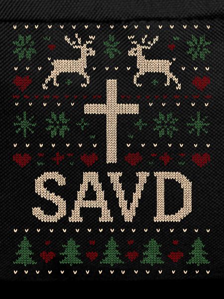 Weihnachtspullover gerettet Christlicher Glaube Je
