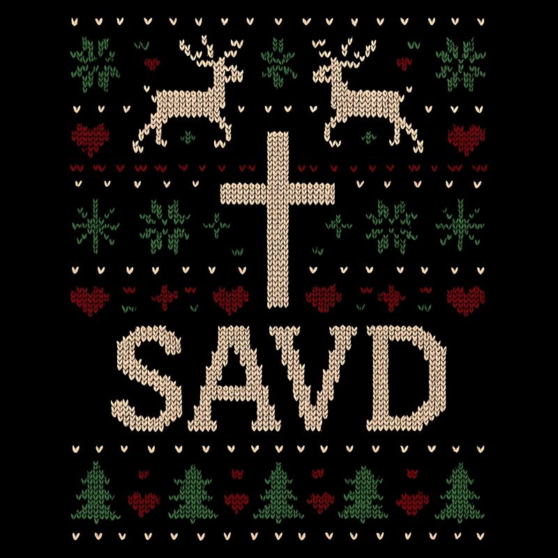 Weihnachtspullover gerettet Christlicher Glaube Je
