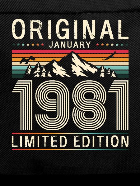 45th Birthday Original January 1981
