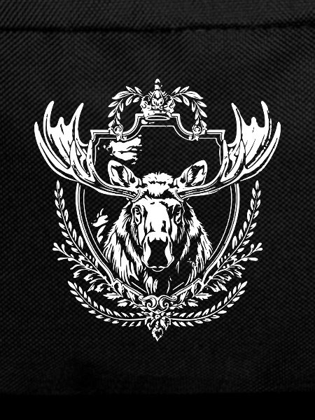 Deer Antler Emblem Wreath