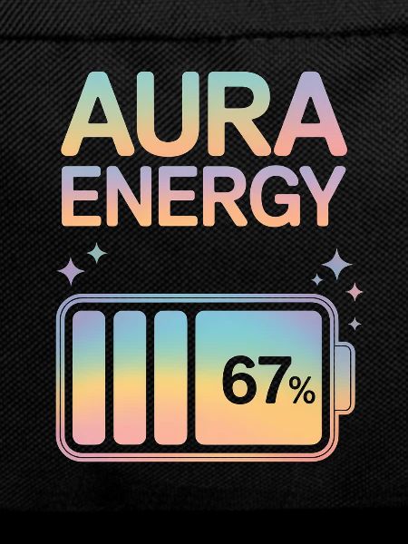 Aura Energy 67% Pastel Battery Meme