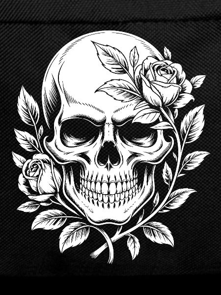 Rosen Skull Schädel