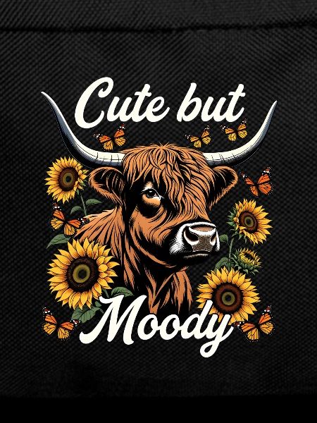 Cute But Moody Scottish Cow