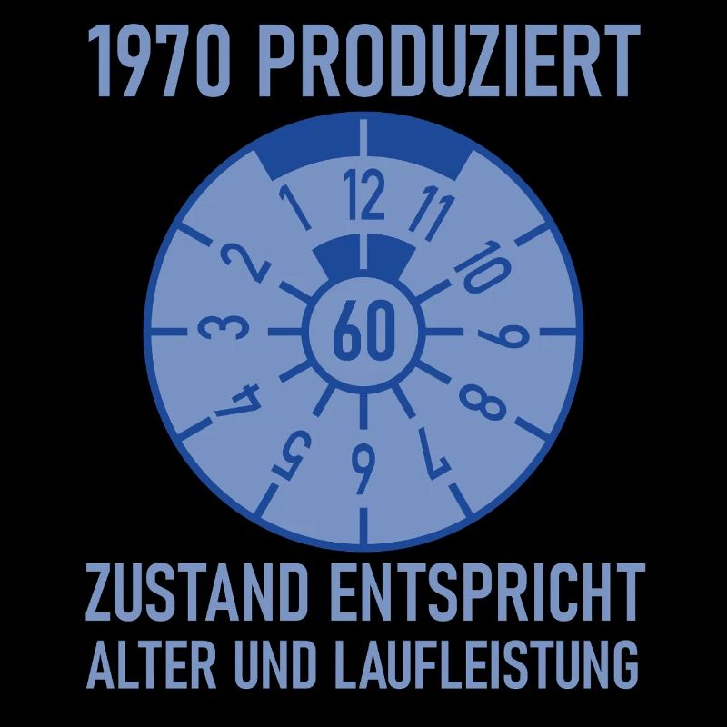 1970 Geboren 60. Geburtstag Auto Tuning