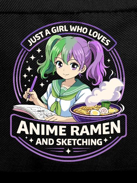 Just a Girl: Anime Ramen Sketching