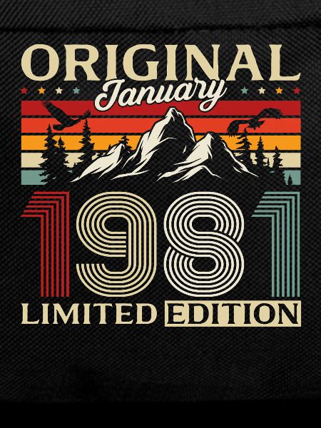 45th Birthday Original January 1981