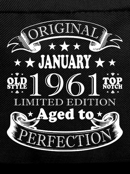 65th Birthday Original January 1961