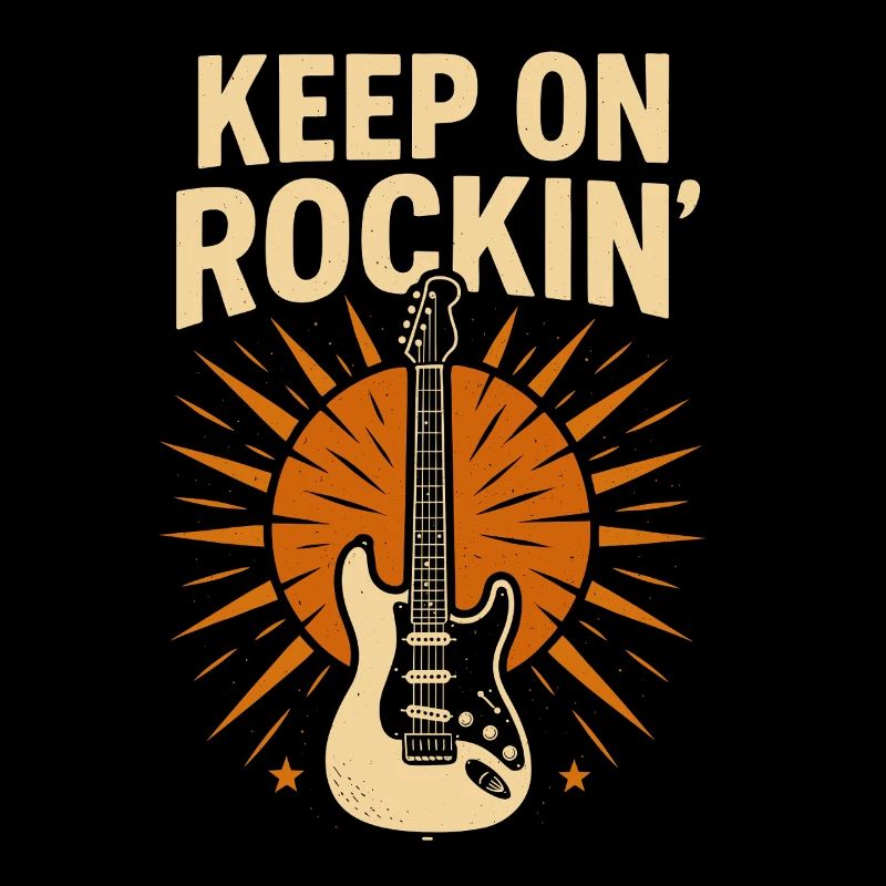 Keep on rockin, guitar rockfan