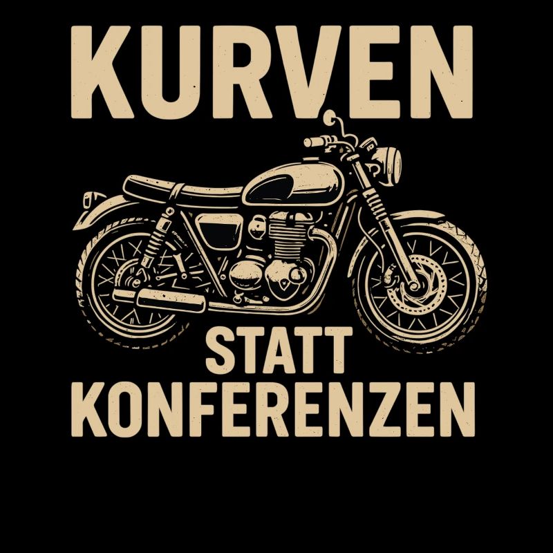 Curves instead of conferences, biker gift