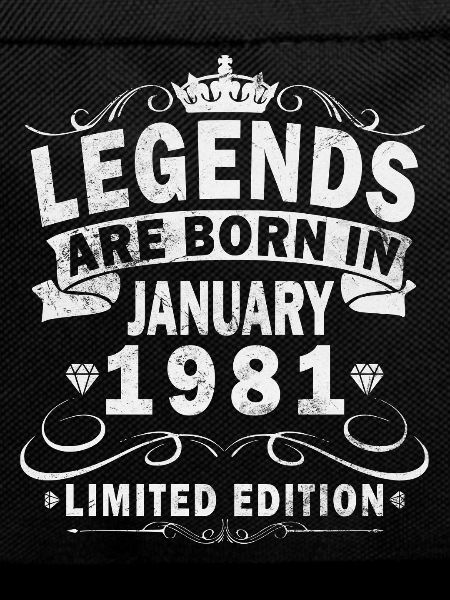 45th Birthday Original January 1981