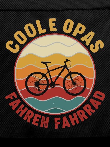 Cool grandpas riding bicycles