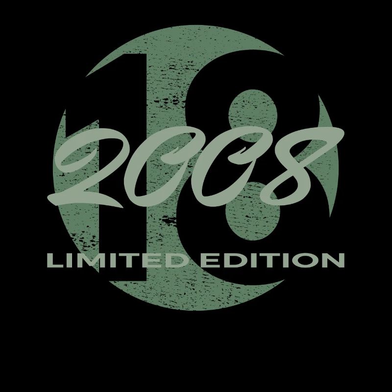 18. Geburtstag 2008 Jungen und Mädchen Geschenk