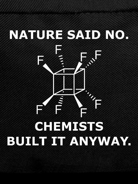 Perfluoro-Cuban Molecule – Chemie Science