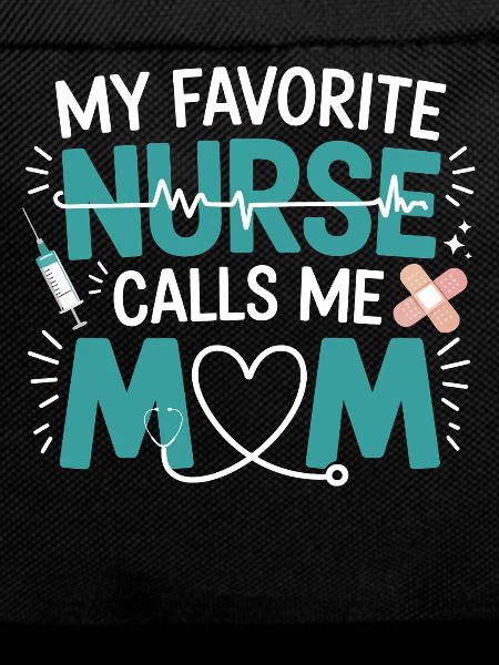 Nurse Mom Heart Design