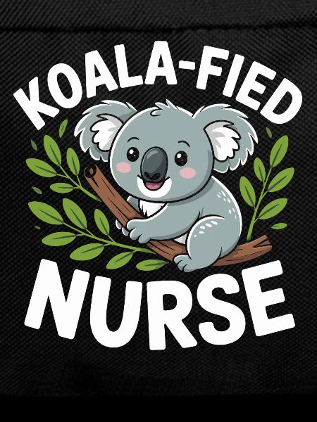 Koala nurse in the tree