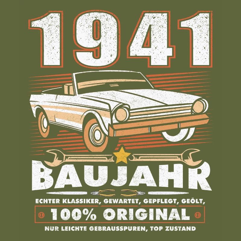 Oldtimer Baujahr 1941 - Geburtstag - Geschenk