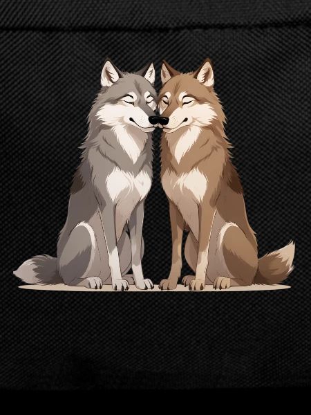 Duo des Loups Câlins