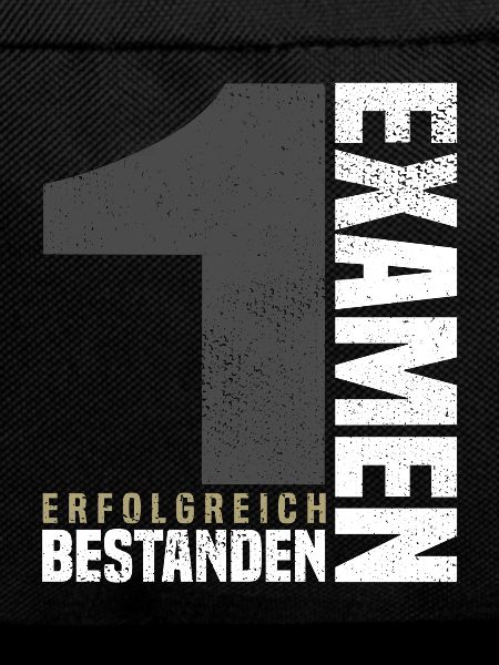 Glückwunsch 1. Examen