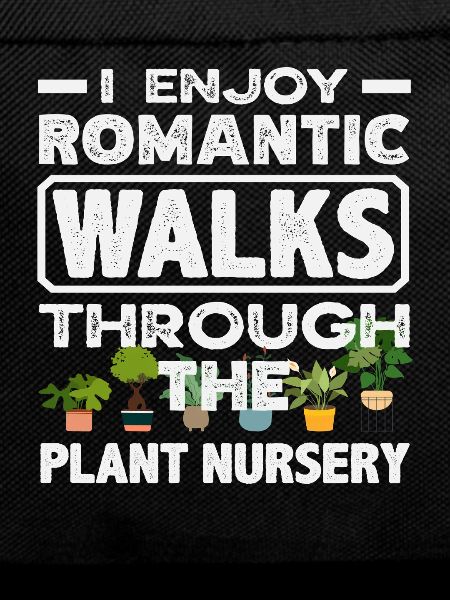 Romantic walks through the Plant nursery
