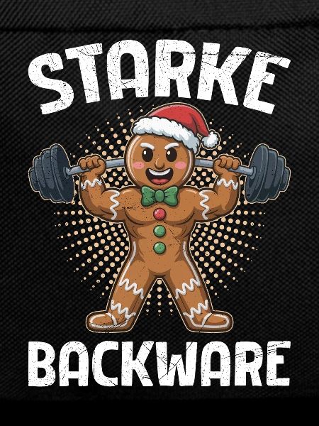 Gingerbread Man STARKE BACKWARE Funny