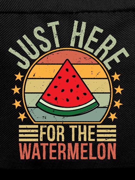 just here for the watermelon
