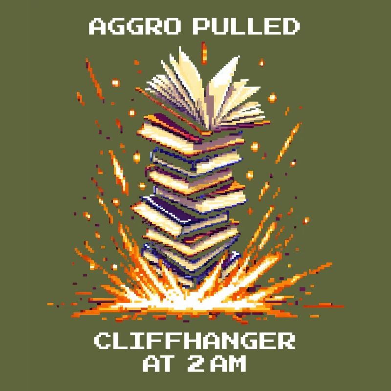 Aggro Drawn | Cliffhanger Reading Night Owl