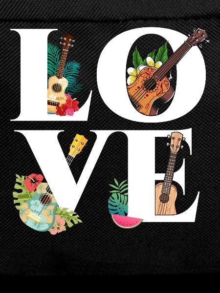 Hawaiian Ukulele Uke Love