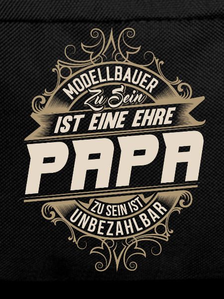 Modellbauer Papa