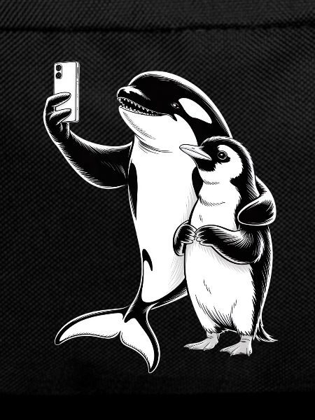 Orca and seal
