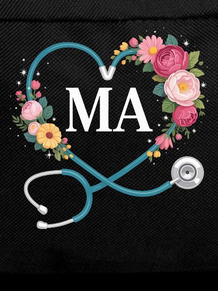 Flower Heart Stethoscope MA