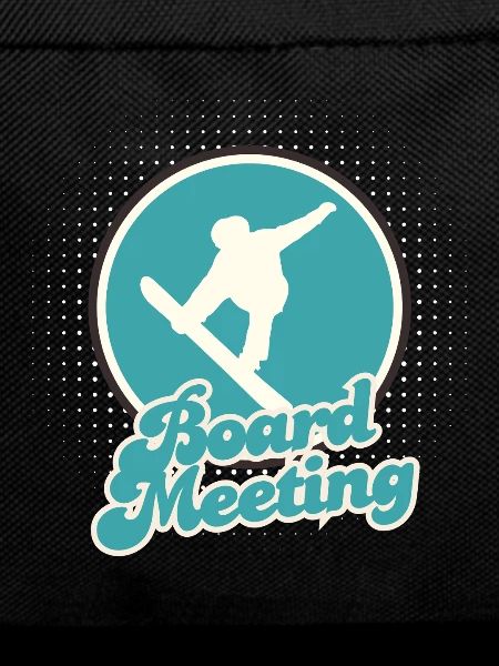 Snowboarding Board Meeting