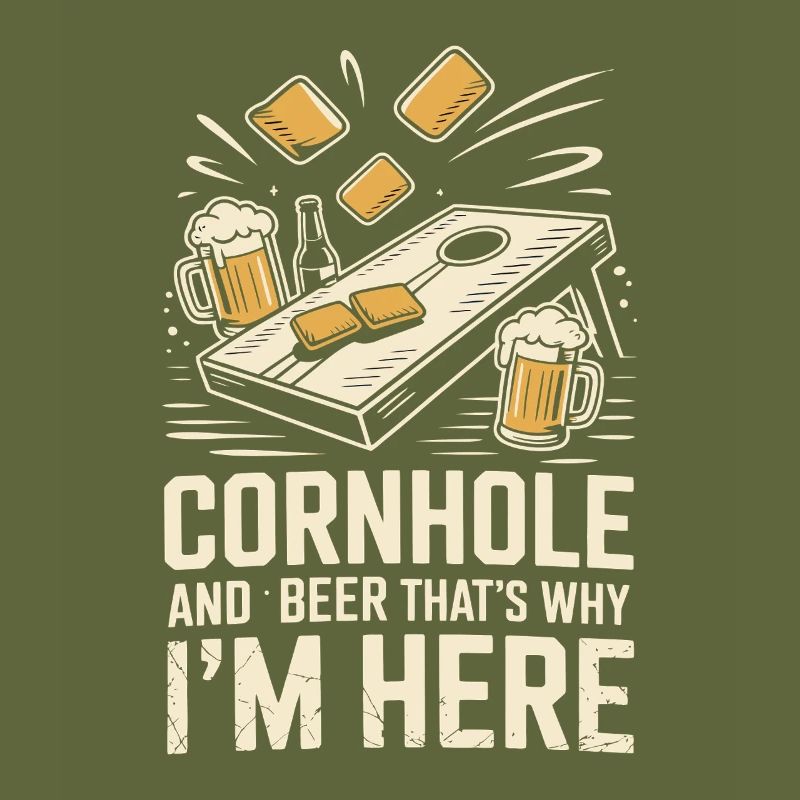 Cornhole und Bier
