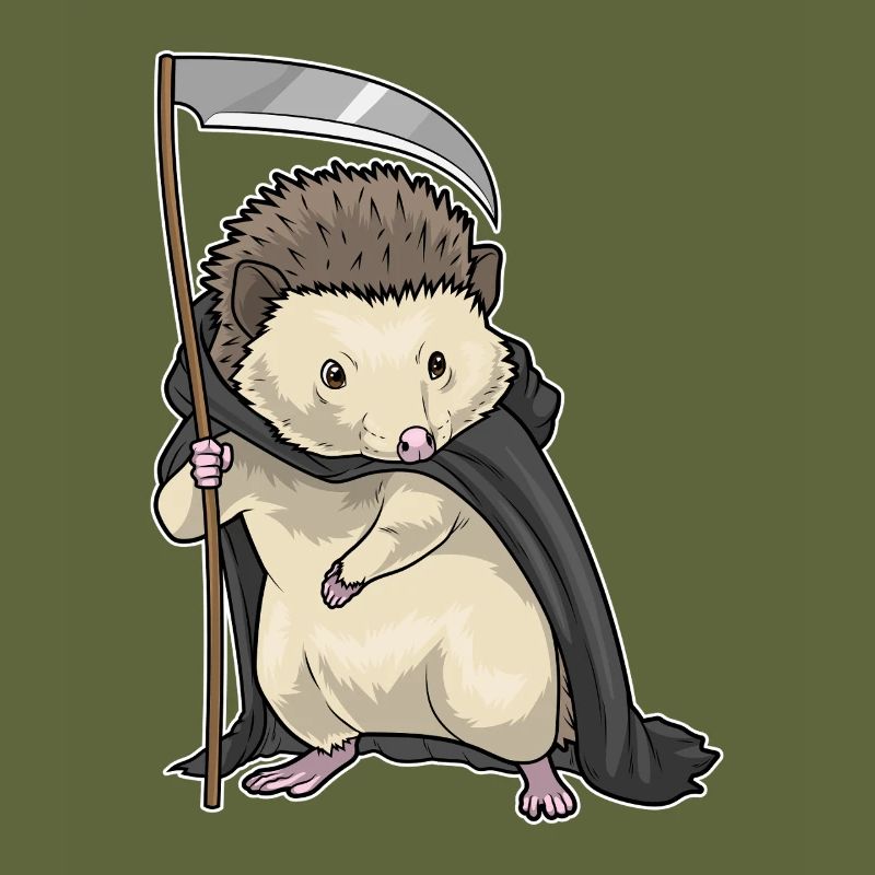 Igel Halloween Sensemann
