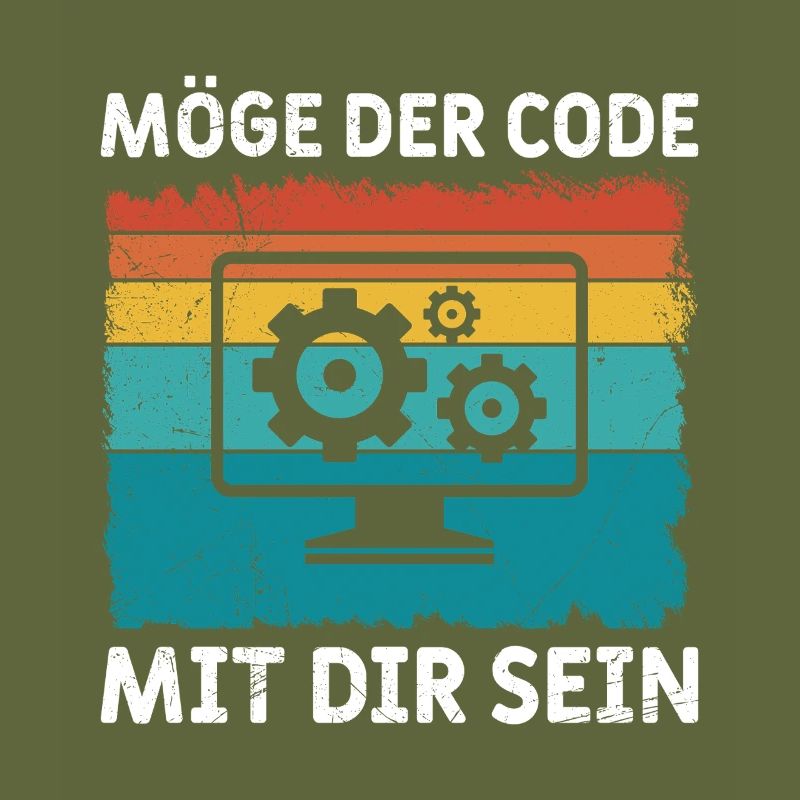 Ordinateur geek, QUE LE CODE SOIT AVEC TOI, DRÔLE