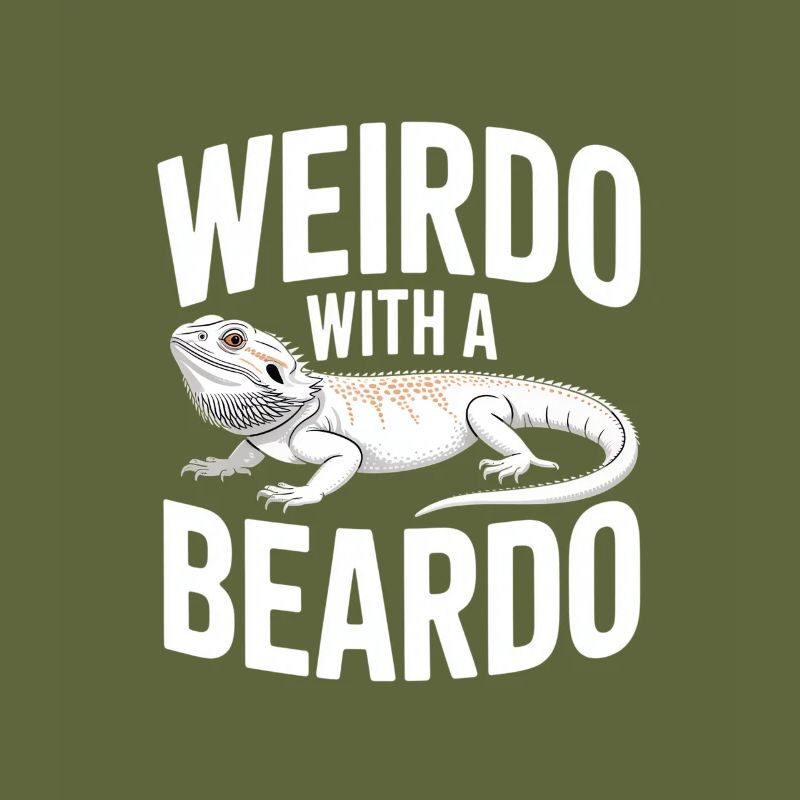 Weirdo Beardo Lizard Tee