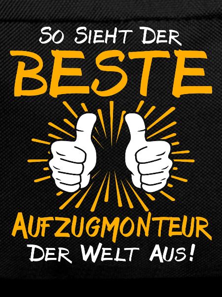 Aufzugmonteur Geschenkidee