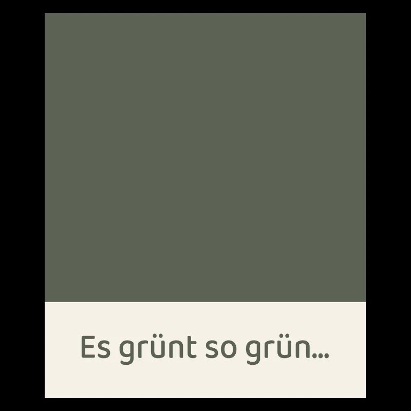 It's So Green – Modern Fields Poster
