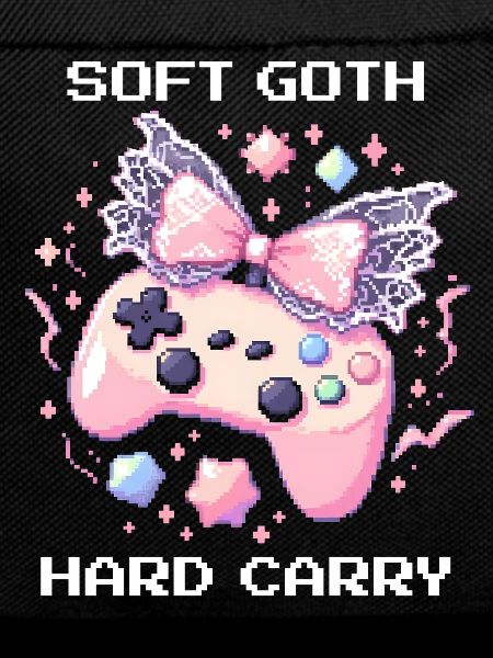 Soft Goth Hard Carry | Dark Cute