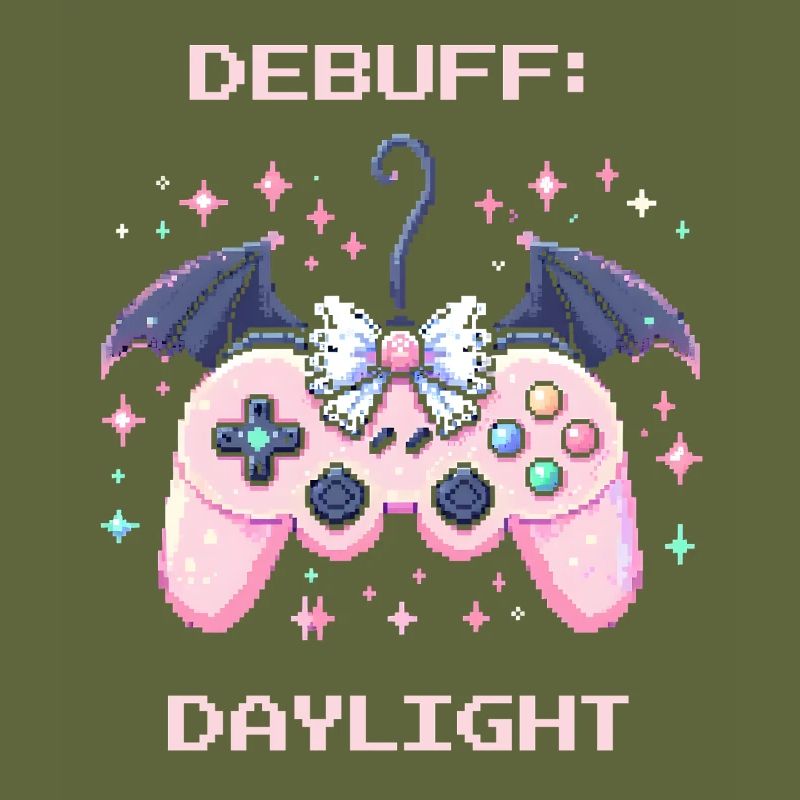 Debuff Daylight | Soft Goth Humor