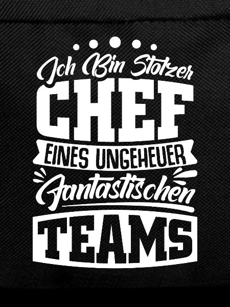 Stolzer Chef Chef Mann Abteilungsleiter Teamchef