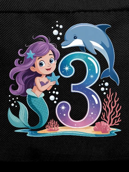 Mermaid 3rd Birthday 3 Years