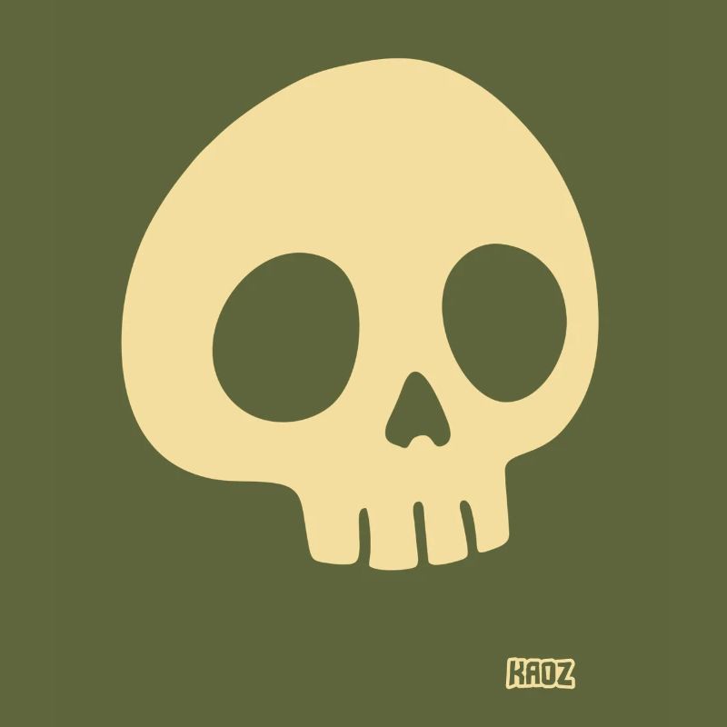 Beiger Totenkopf