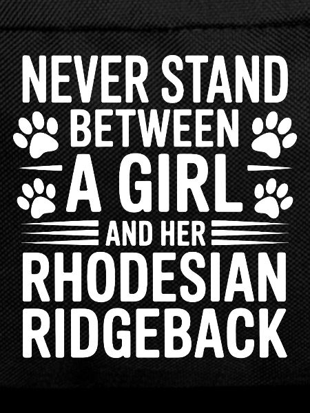Rhodesian Ridgeback Sprüche Lustiges Hund Geschenk