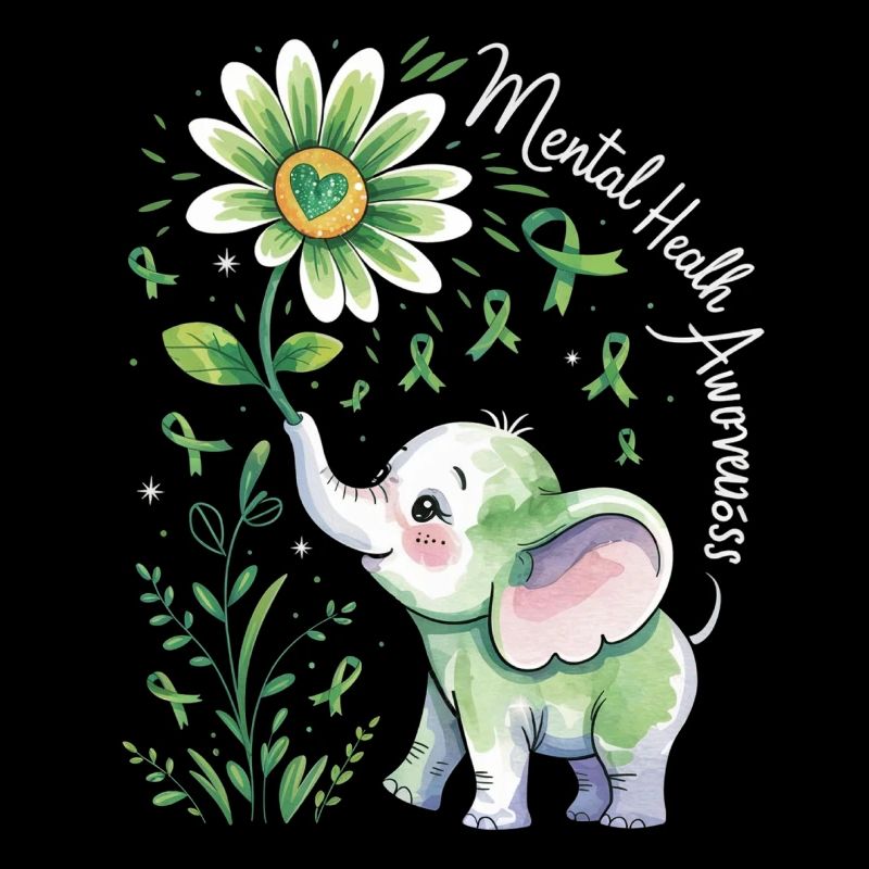 Elephant for Mental Health Awareness