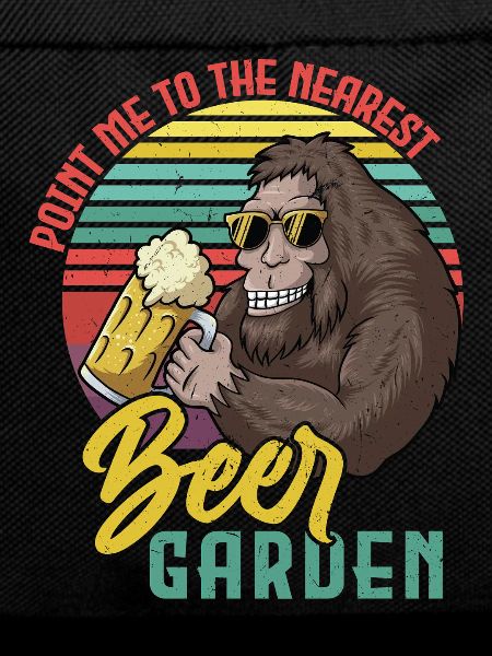 Sasquatch Beer Garden Retro