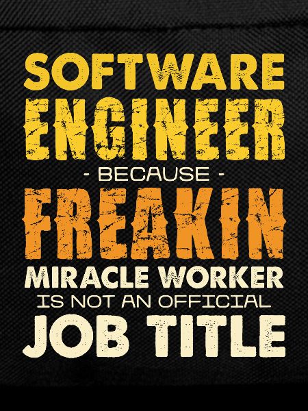 Software Engineer Freakin Miracle Worker
